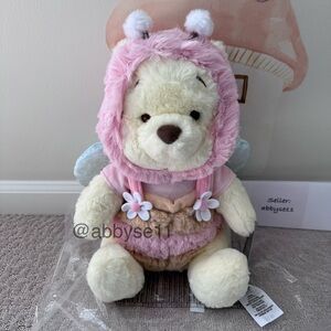 Disney Winnie the Pooh Bee Plush 14'' Disney Store Japan Exclusive NWT Authentic